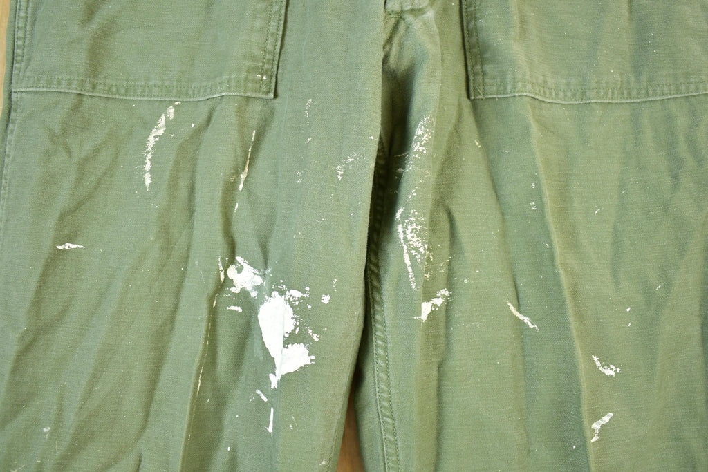 Vintage 1990s Army Green Cargo Pants Size 32 x 31