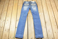 Vintage Y2K Miss Me Bedazzled Low Rise Jeans Size 26x33