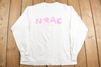 Vintage 1990s Trinity College NRAC Graphic Long Sleeve T-Shirt