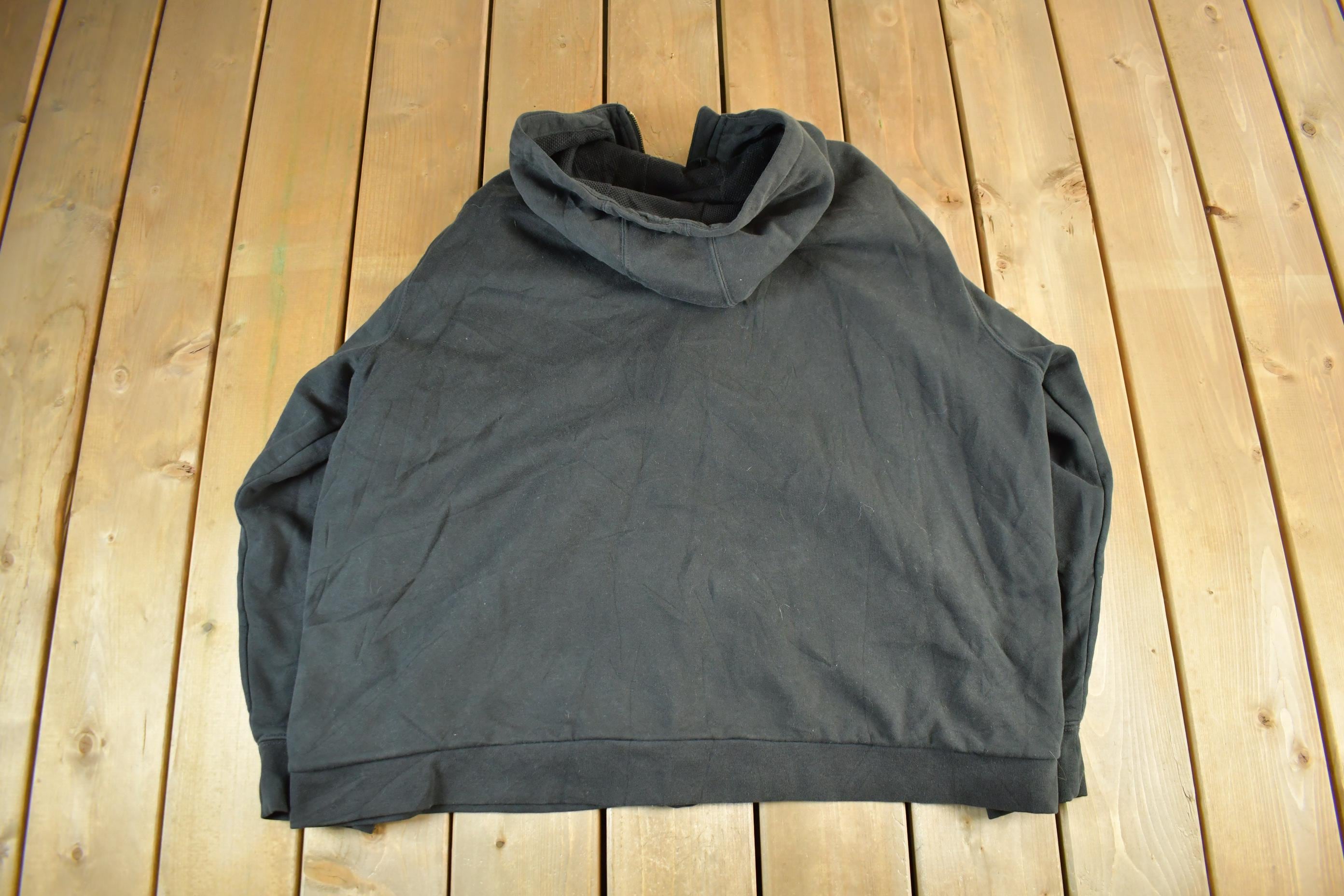 Vintage 2000s Carhartt Full Zip Thermal Lined Hoodie Sweatshirt Men's 2XL