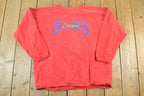 Vintage 1990s Cherokee League Crewneck Sweatshirt Made In USA