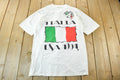 Vintage 1990s Italy 1994 Fifa World Cup Graphic T-Shirt  90s Sportswear  Soccer  Graphic Tee  Single Stitch  Made In USA  Mens Large