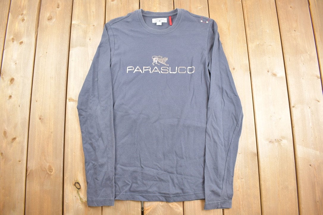 Vintage 1990s Parasuco Long Sleeve Graphic T-Shirt