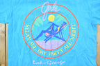 Vintage 1990s Lake George Lazy Girls Club Souvenir Party T-Shirt