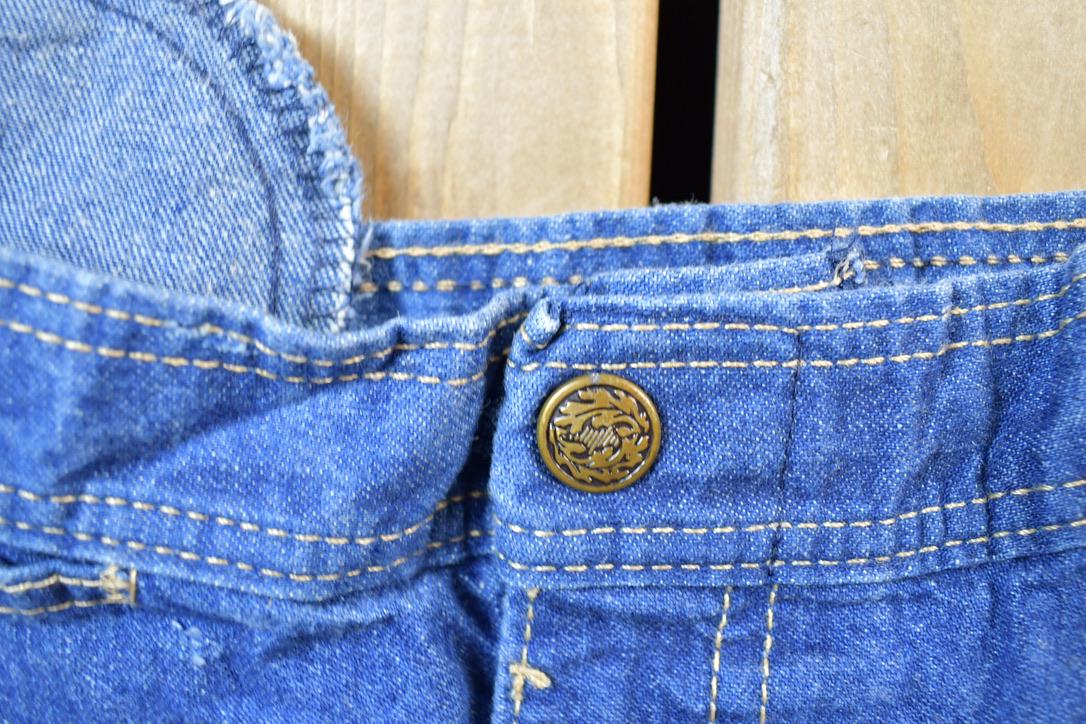 Vintage 1970s Golden Wings Denim Jeans Size 32 x 27 Made In USA  Vintage Denim  Vintage 70s Levis  Retro Jeans