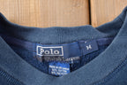 Vintage 1990s Polo Ralph Lauren Blank Crewneck Sweatshirt