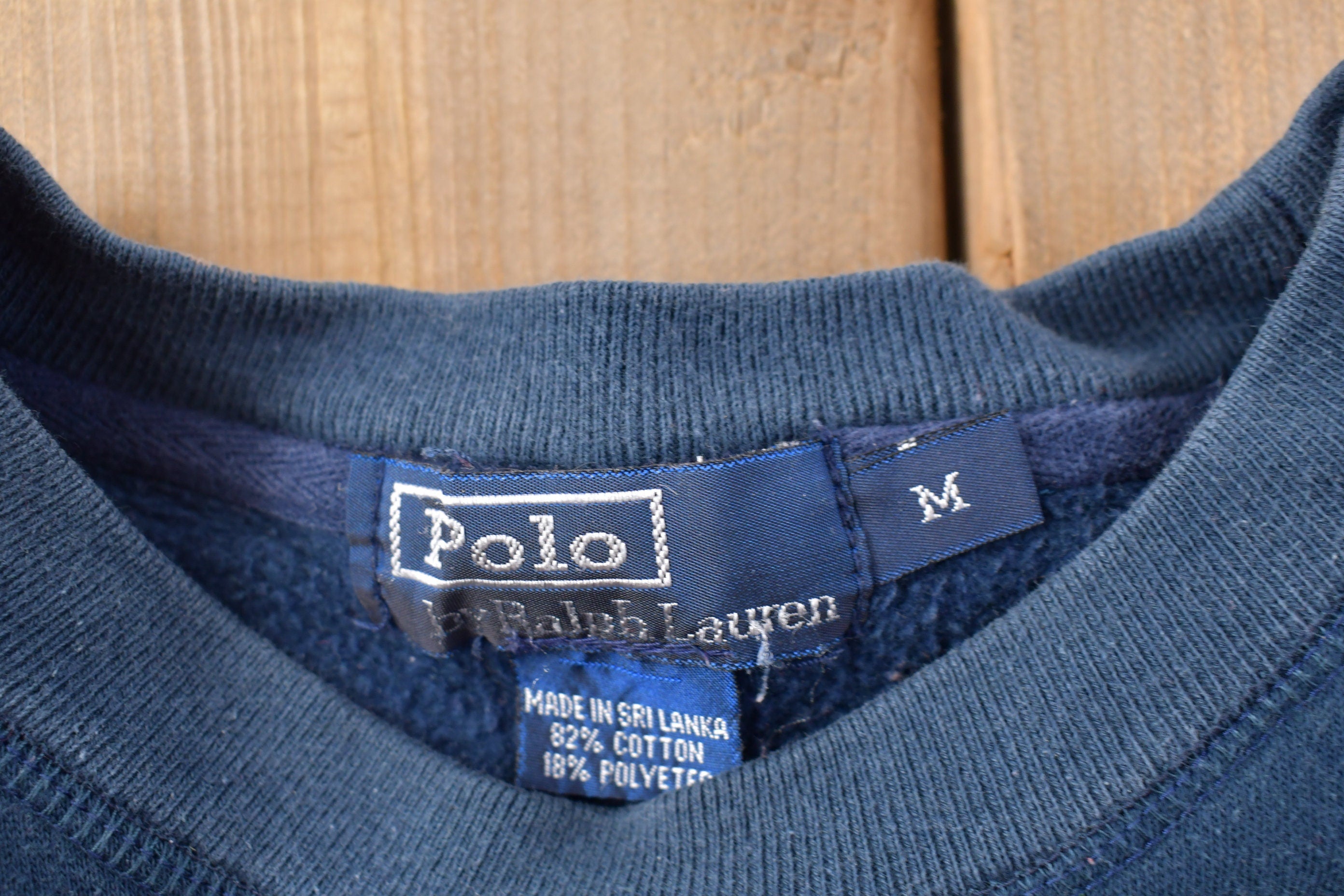 Vintage 1990s Polo Ralph Lauren Blank Crewneck Sweatshirt