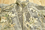 Vintage 1990s Tree Camo Reversible Windbreaker Jacket  Outdoorsman  Hunting Jacket  Streetwear  Remington  All Over Print  Earth Tones