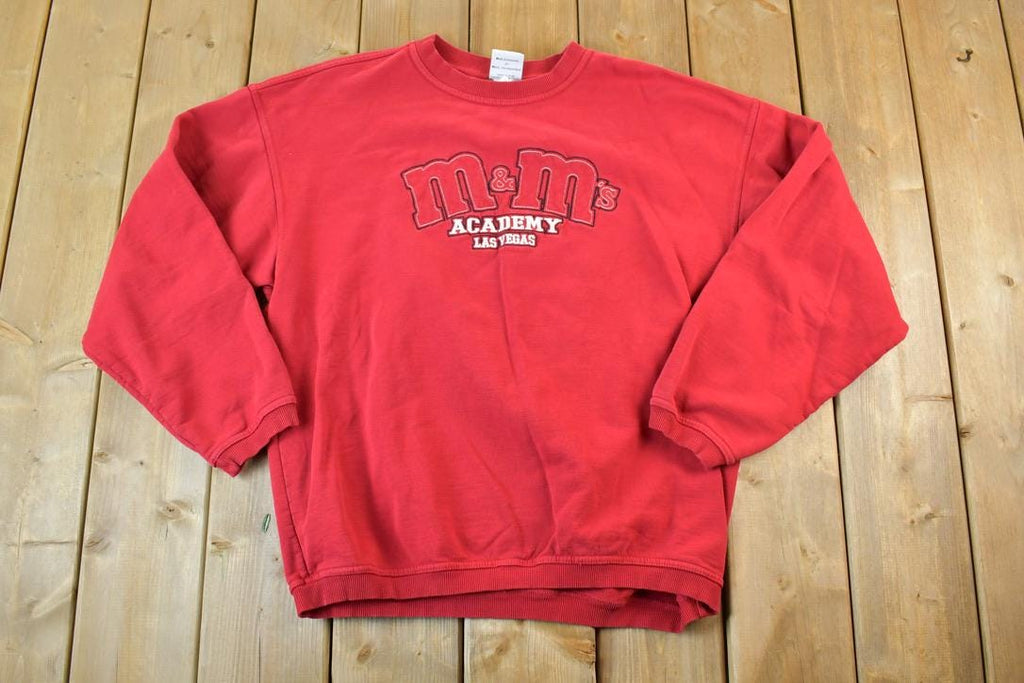 Vintage 1990s M&M Academy Las Vegas Crewneck Sweatshirt