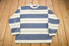 Vintage 1990s Pepe Jeans London Striped Crewneck Sweatshirt