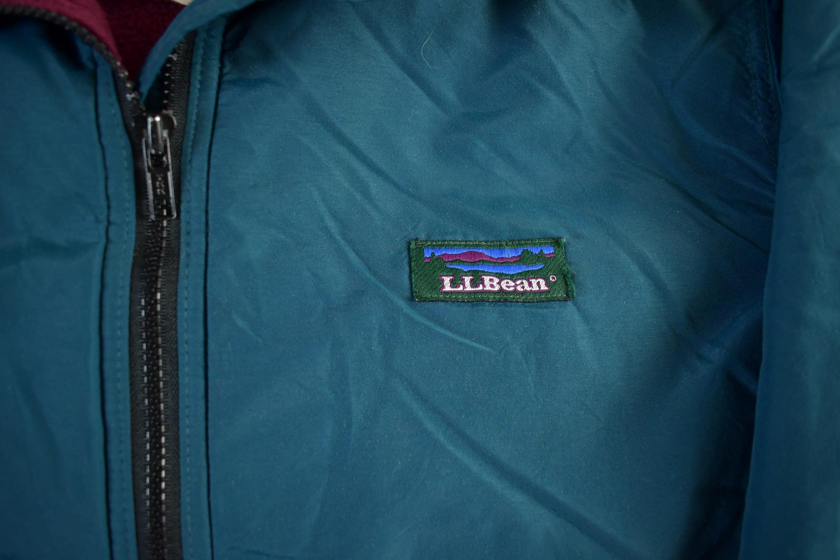 Vintage 1980s LL Bean Warm Up Jacket Women's Medium