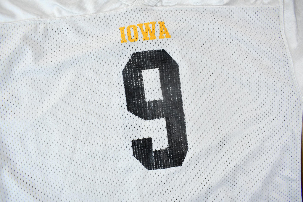Vintage 1990s University Of Iowa Hawkeyes Mesh Football Jersey