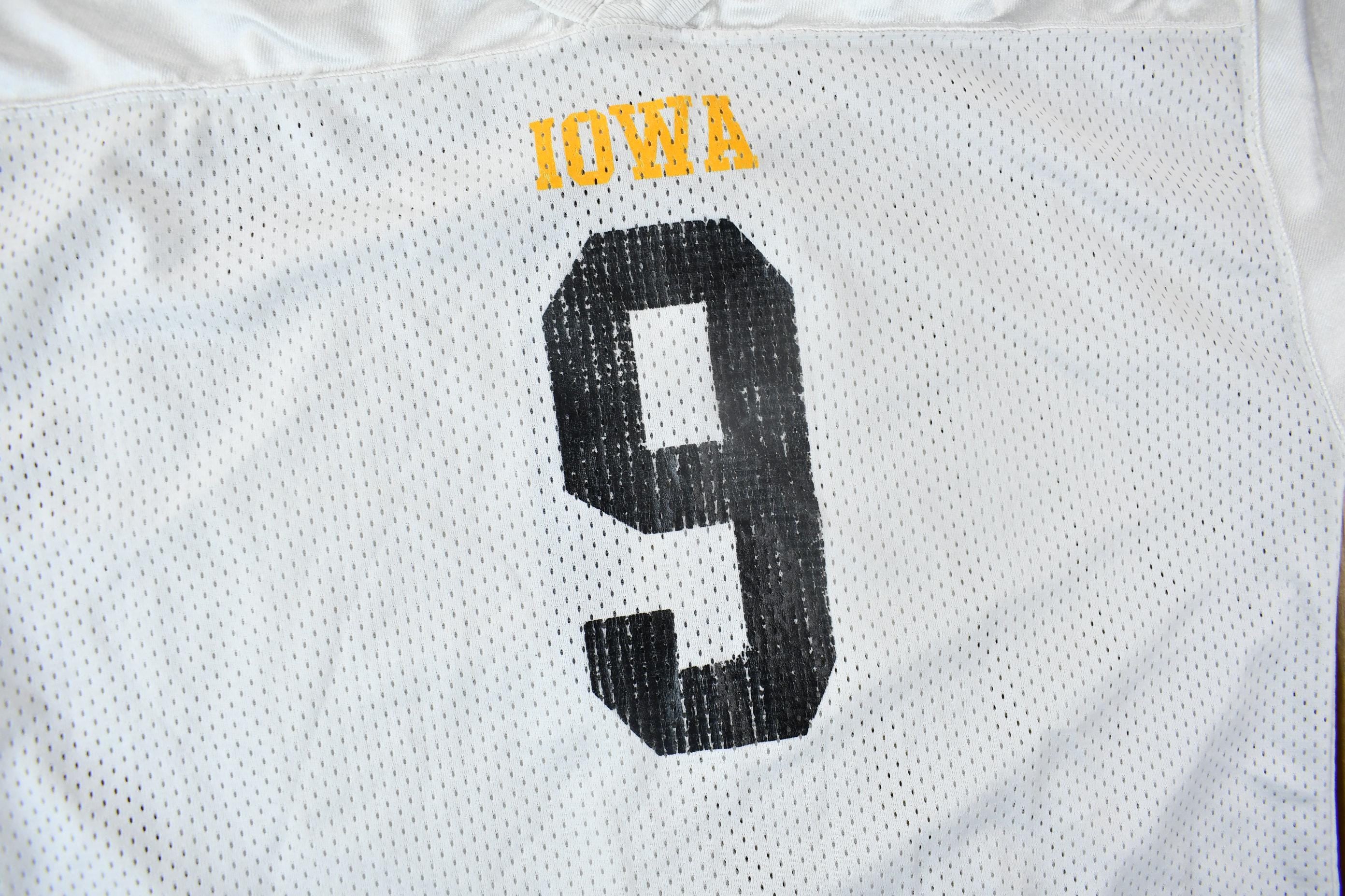Vintage 1990s University Of Iowa Hawkeyes Mesh Football Jersey