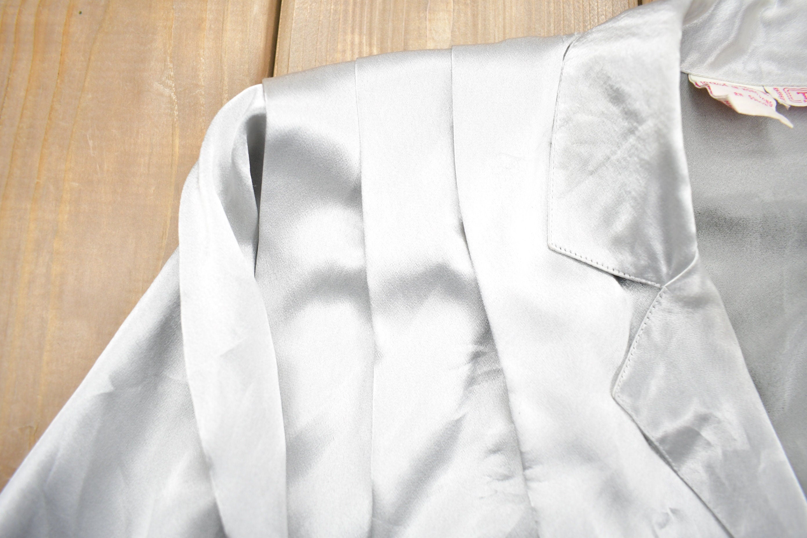 Vintage 1990s Tess Silk Button Up Shirt
