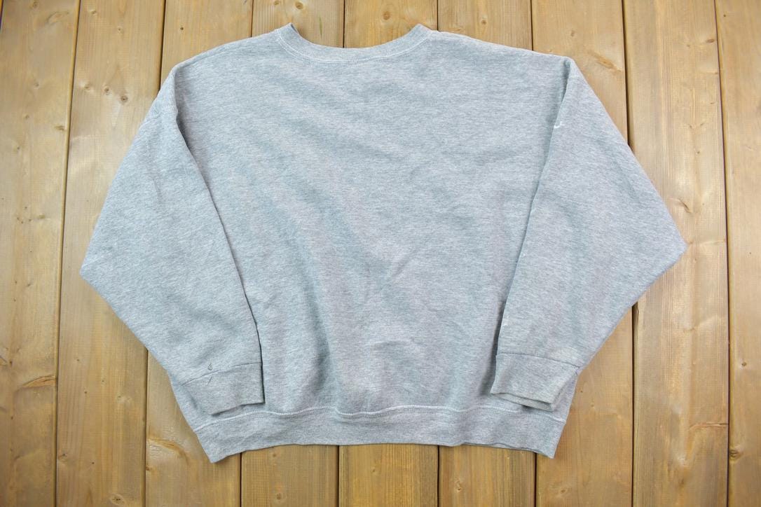 Vintage 1990s Mickey Mouse Disney Crewneck / Vintage Sweatshirt / Vintage Disney / Mickey / Embroidered / Made In USA