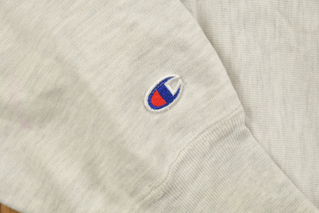 Vintage 1990s Stonehill University Collegiate Champion Reverse Weave Hoodie