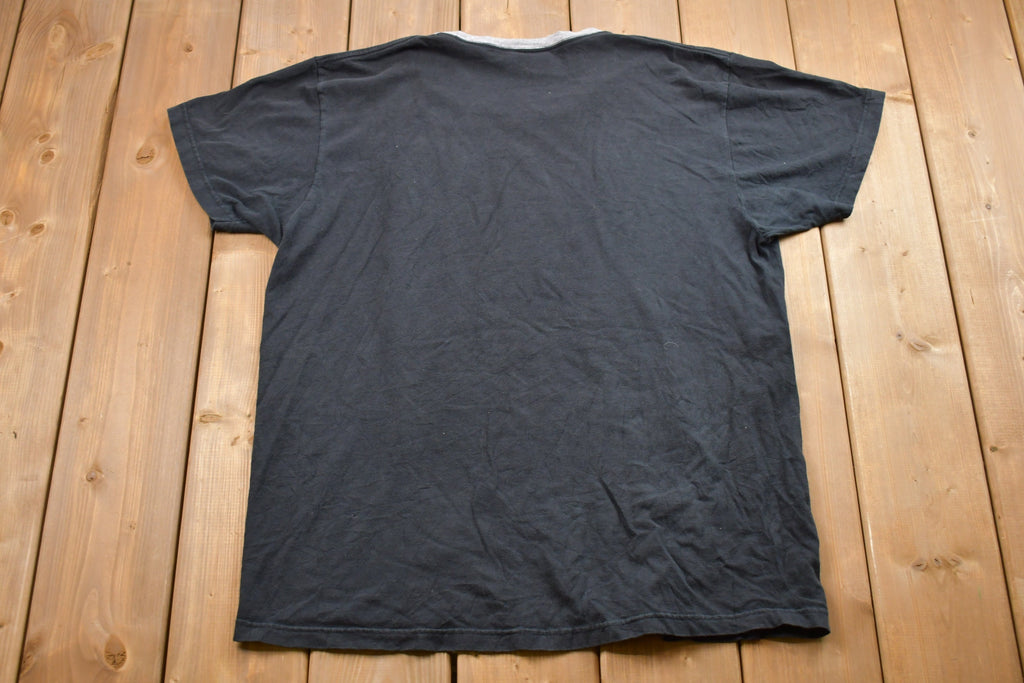 Vintage 1990s Polo Jeans Ralph Lauren Embroidered Graphic T-Shirt