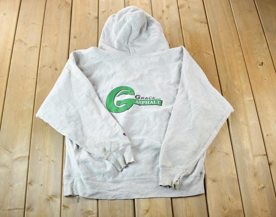 Vintage Y2K Champion Premium Reverse Weave Hoodie Sweatshirt