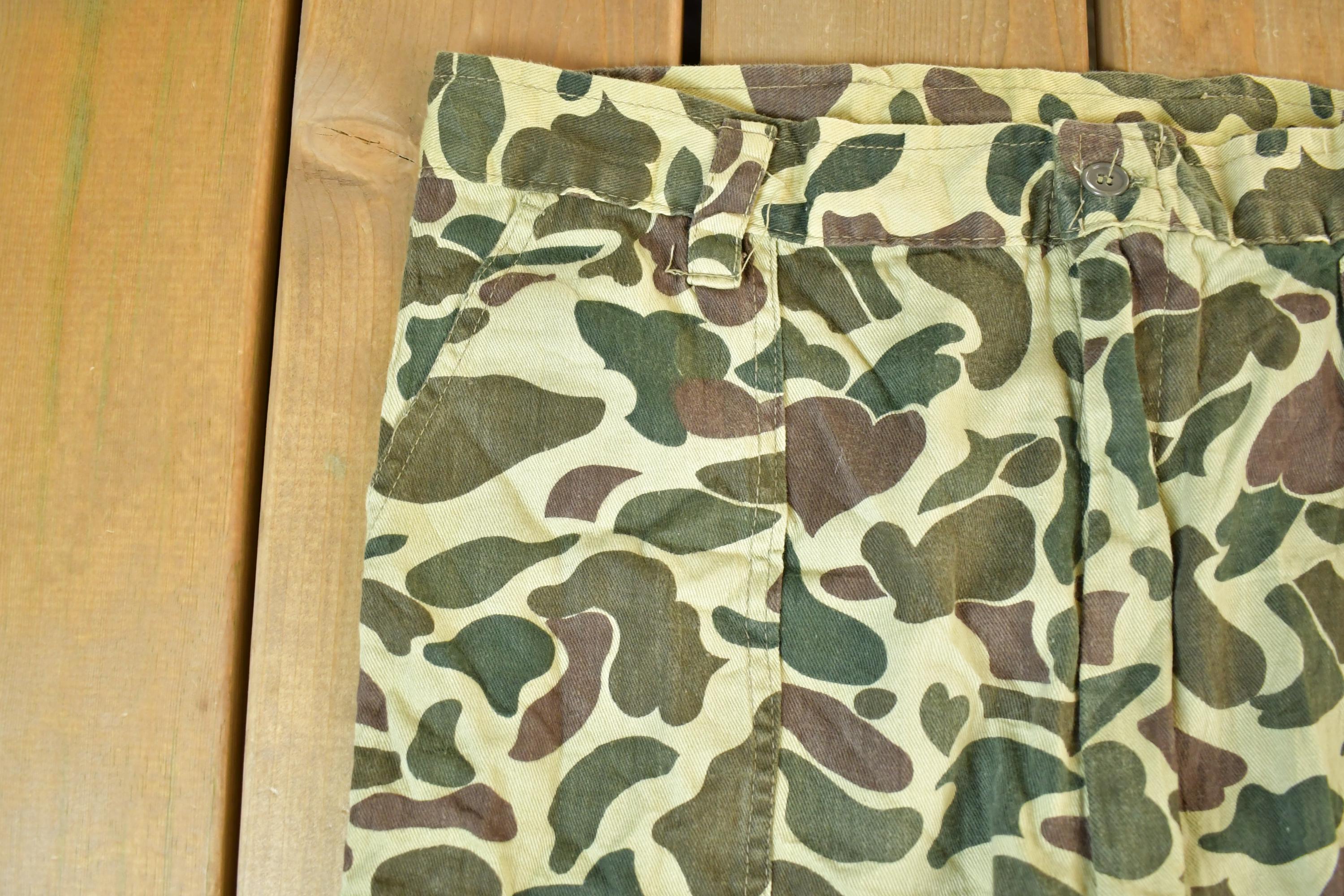 Vintage 1990s Army Lightweight Camouflage Cargo Pants Size 38 x 29