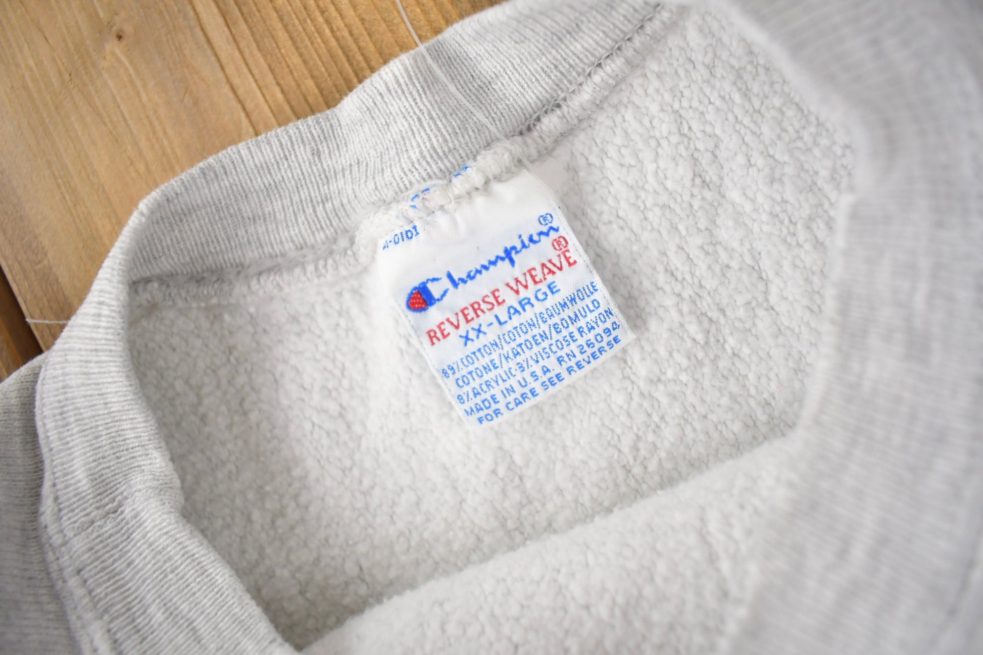 Vintage 1990s Bloomsburg university Of Pennsylvania Champion Reverse Weave Heavy Weight Crewneck Sweatshirt Made In USA