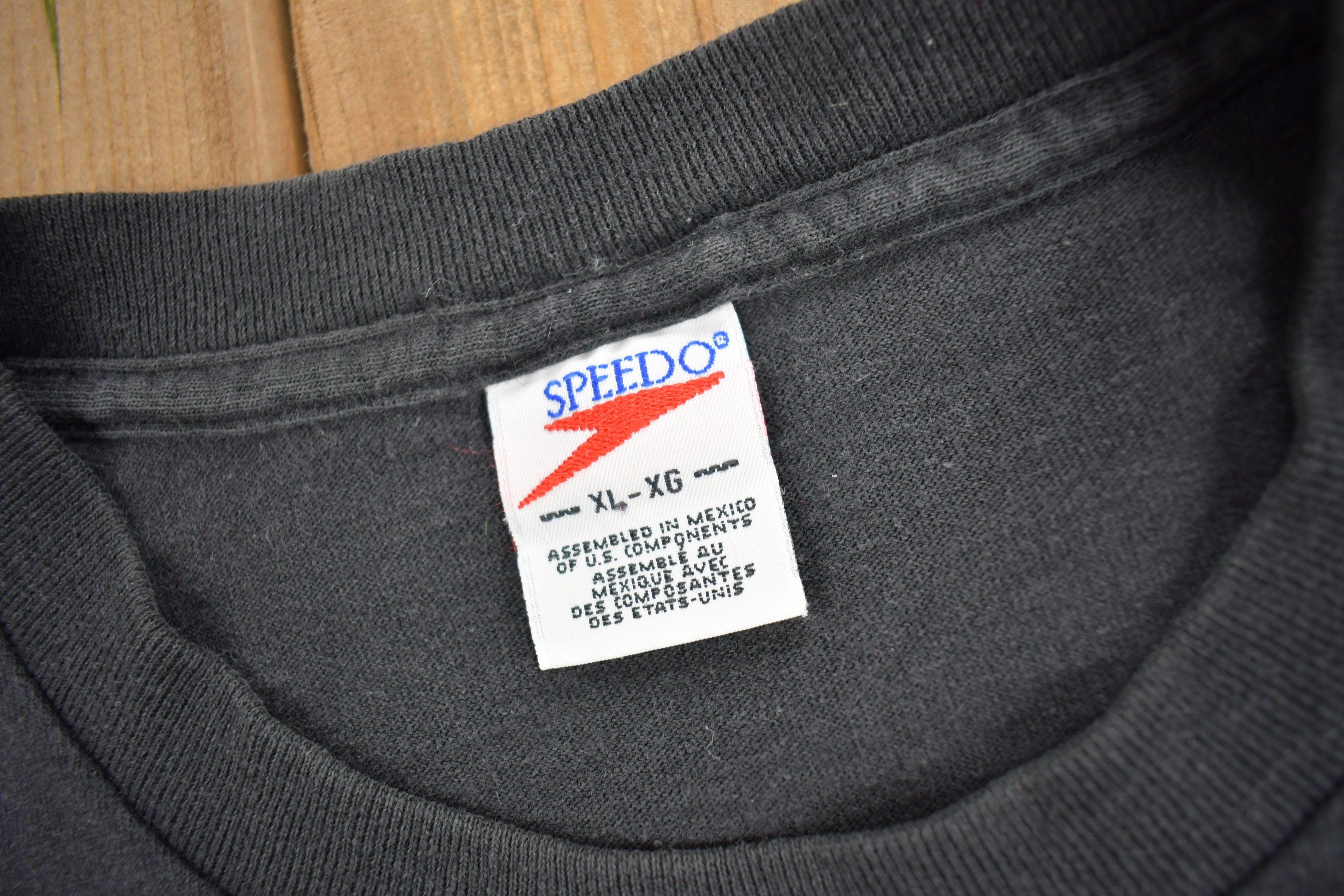 Vintage 1998 Team Minnesota Swimming Championship Speedo T-shirt