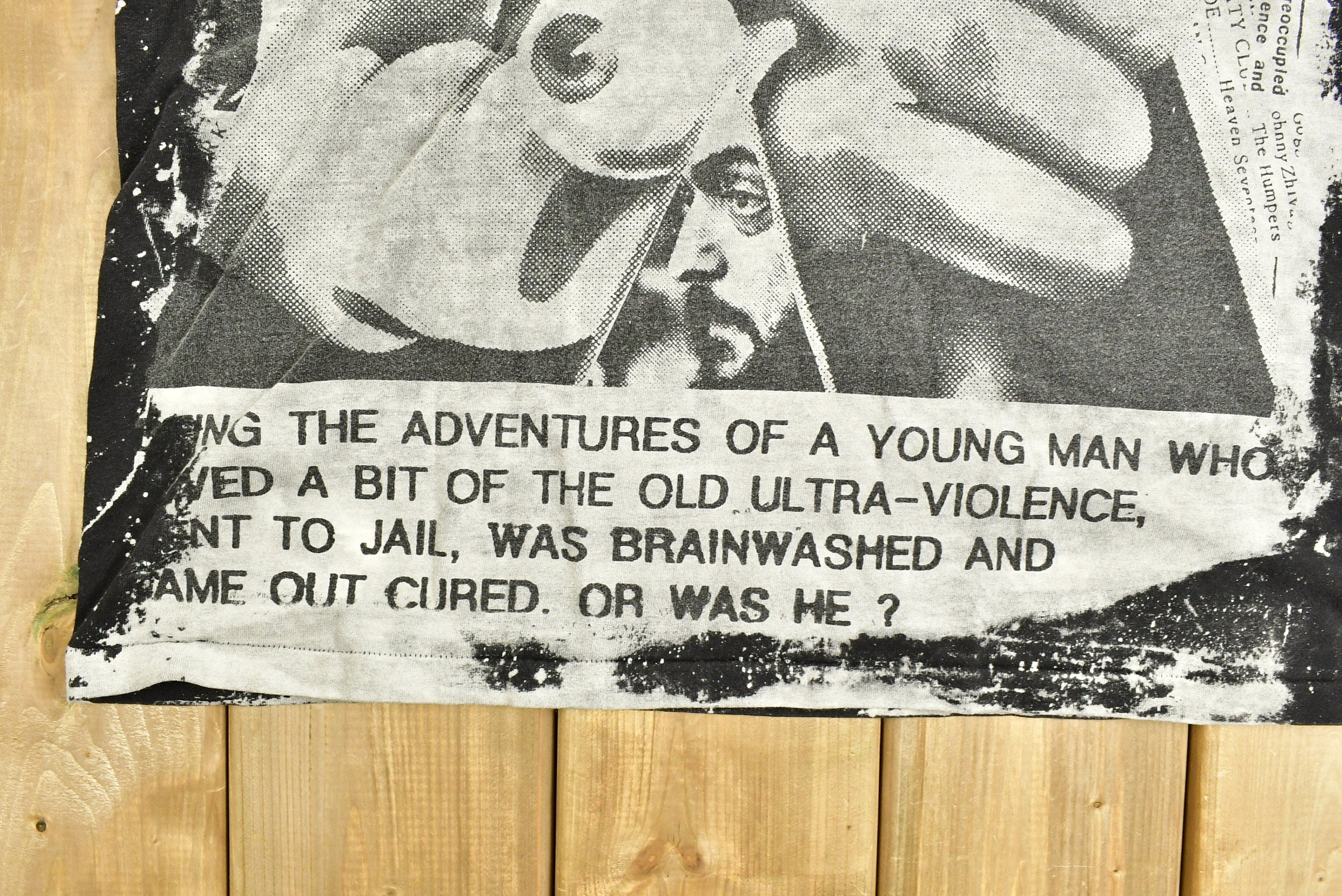 Vintage 1990s A Clockwork Orange Mosquitohead T-Shirt