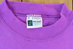 Vintage 1990s Pro Spirit Blank Purple Crewneck Sweatshirt