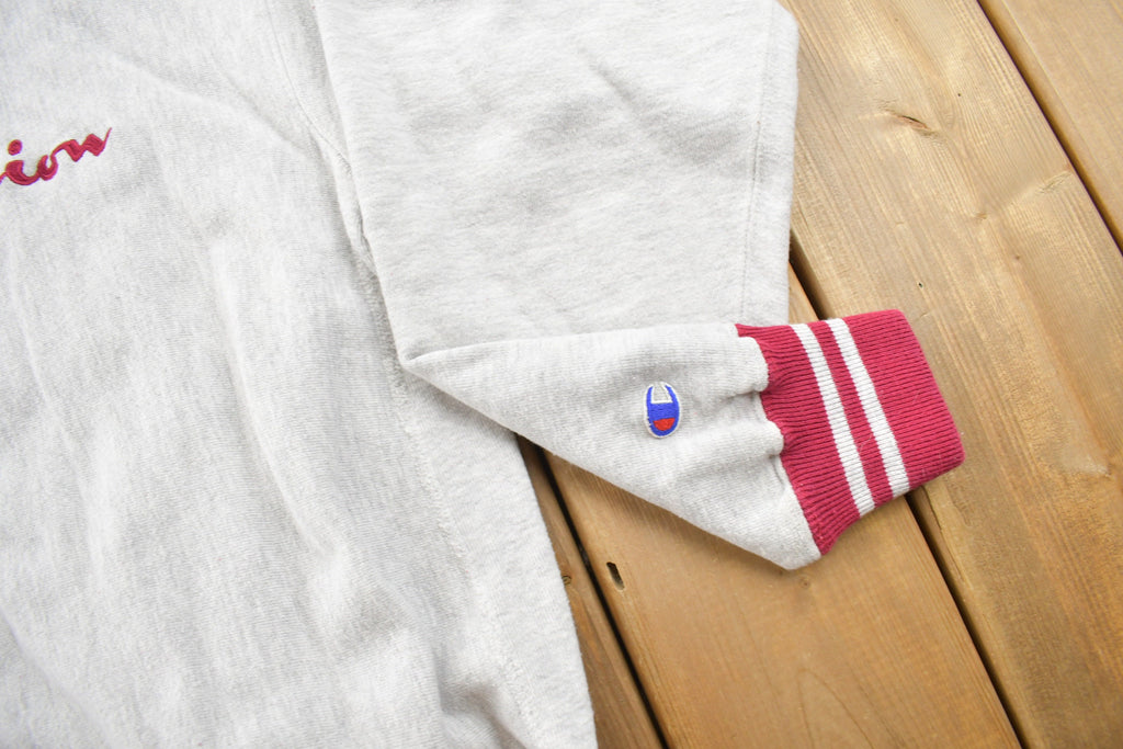 Vintage 1990s Champion Reverse Weave Embroidered Crewneck Sweatshirt