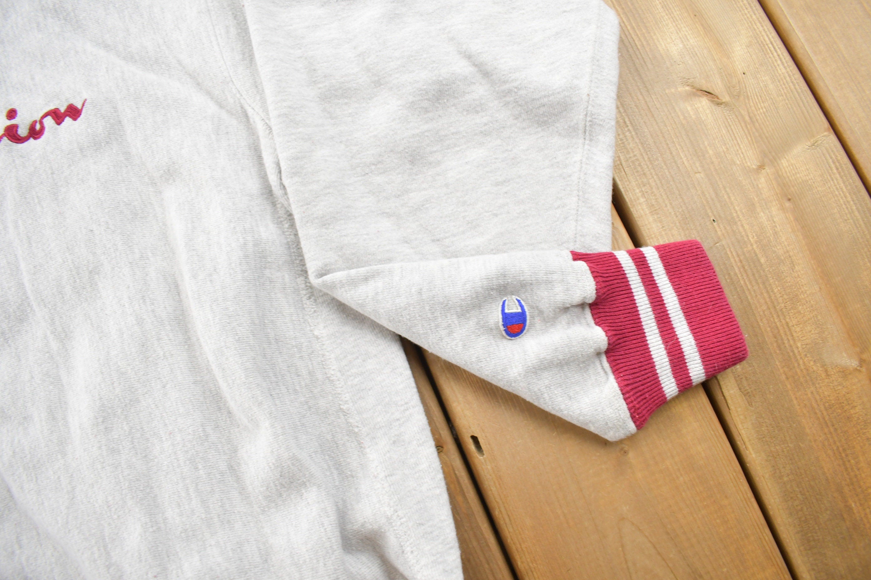 Vintage 1990s Champion Reverse Weave Embroidered Crewneck Sweatshirt