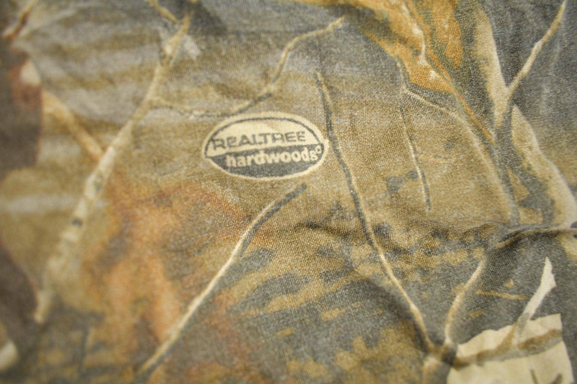 Vintage 1990s Woolrich Real Tree Forest Camo Short Sleeved Button Up Shirt