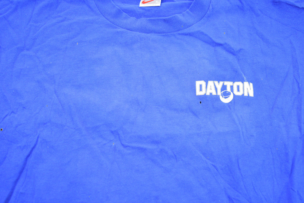 Vintage 1990s Nike University Of Dayton Graphic T-Shirt