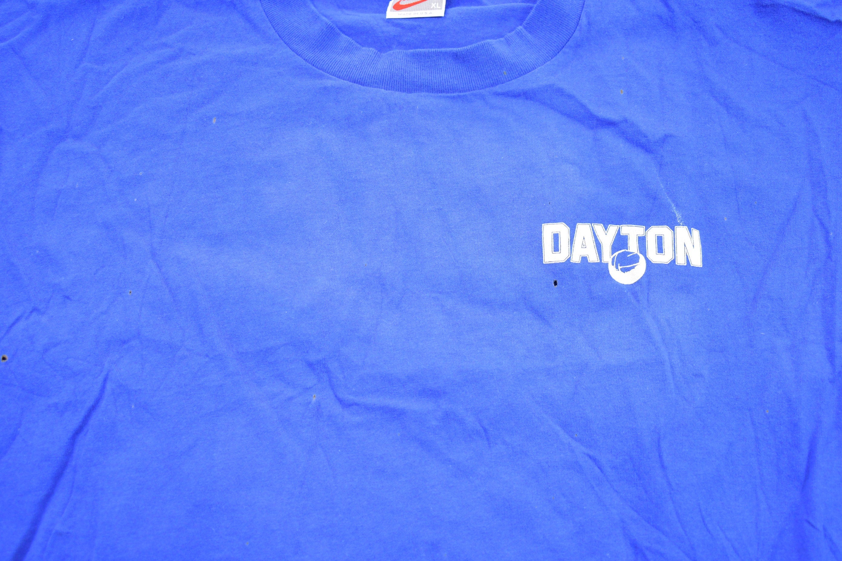Vintage 1990s Nike University Of Dayton Graphic T-Shirt