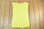 Women Vintage Vigoss Y2K Wanna Look Like T-Shirt / Vigoss Grunge Skull Print / Contrast Stitch / Internet Famous Clothing / Over Dyed