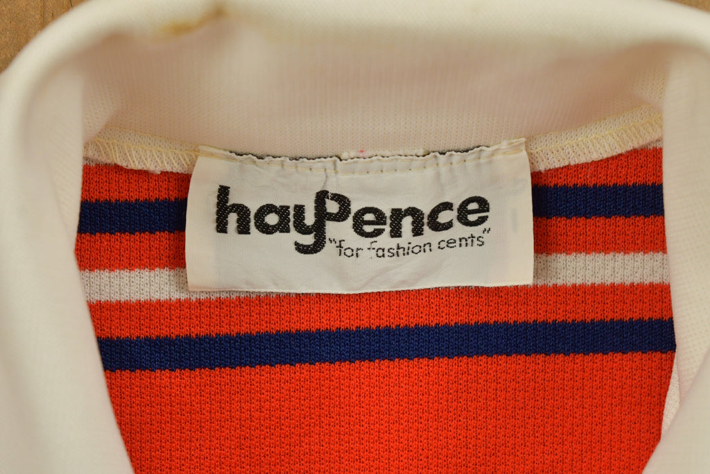 Vintage 1980s Women's Striped Dress