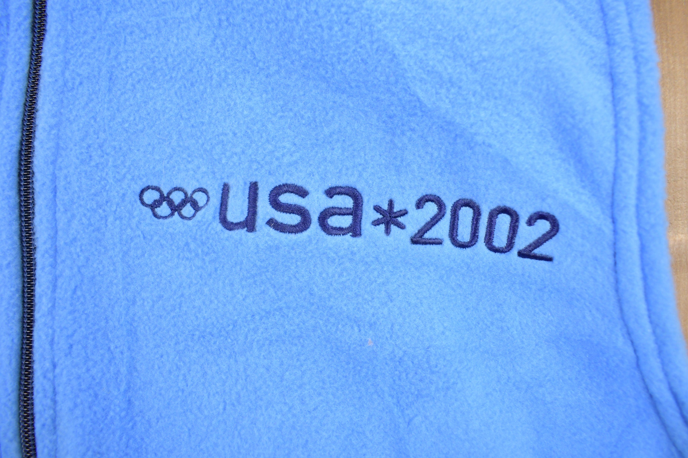 Vintage 2002 Roots Olympics Fleece Sweater Vest