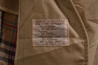 Vintage 1980s Charles Klein Full Length Trench Coat