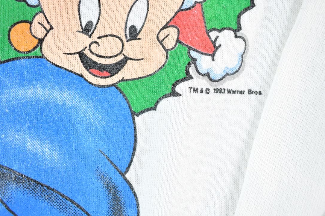 Vintage 1990s Looney Tunes Christmas Crewneck