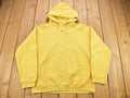 Vintage 1990s Yellow Nike Center Swoosh Hoodie