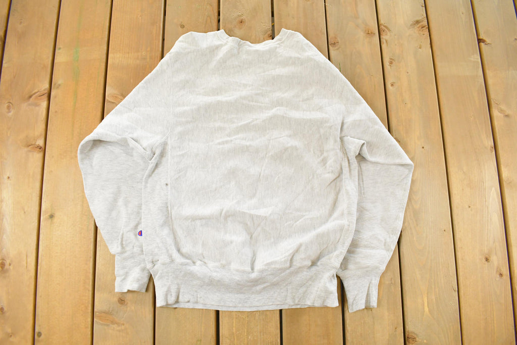 Vintage 1990s Champion Reverse Weave Wisconsin Ath. Dept Crewneck Sweatshirt Men's Large