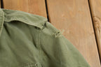 Vintage 1964 Army Military Sateen Field Jacket