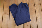 Vintage 1990's Navy Reflective 3M Sweatpants Size M