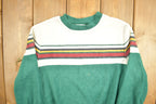 Vintage 1990s Present Co Stripe Sweatshirt