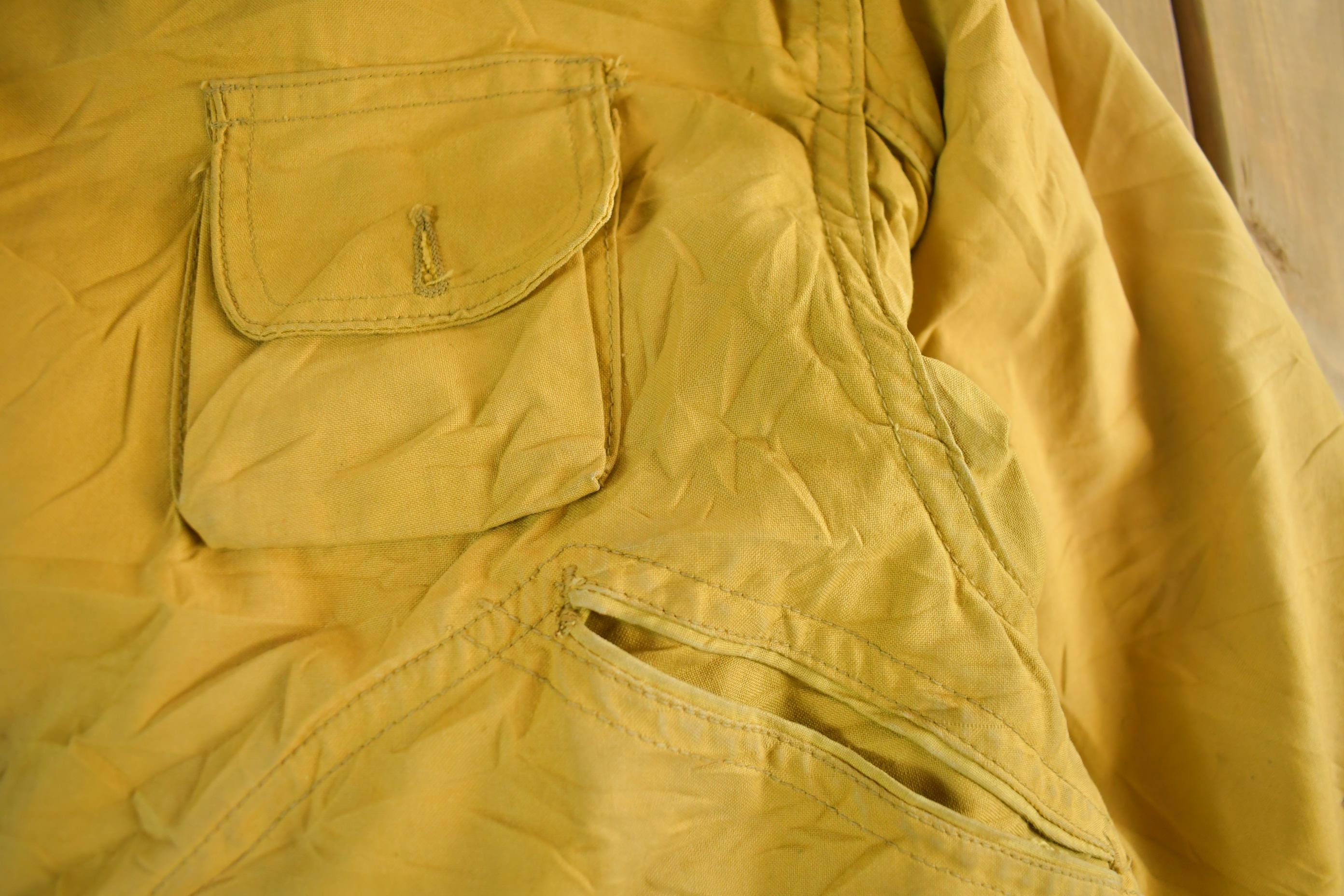 Vintage 1960s 1970s Red Head Hunting Jacket Men's Large