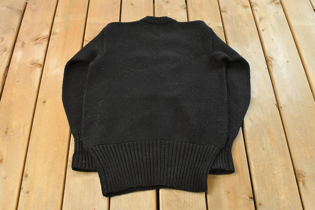 Vintage 1940s Lanza Knit Collegiate Varsity Style Sweater Men's Medium /
