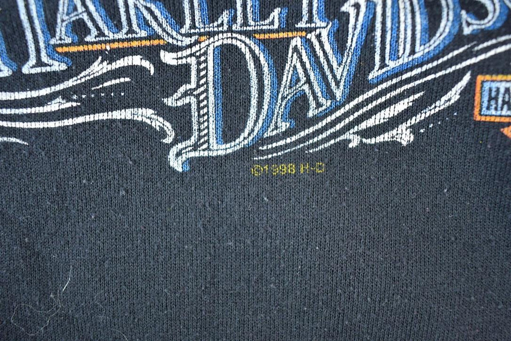 Vintage 1998 Harley Davidson Motorcycles Souvenir Crewneck Sweatshirt