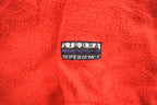 Vintage 1990s Red Sierra Experience Fleece Sweater