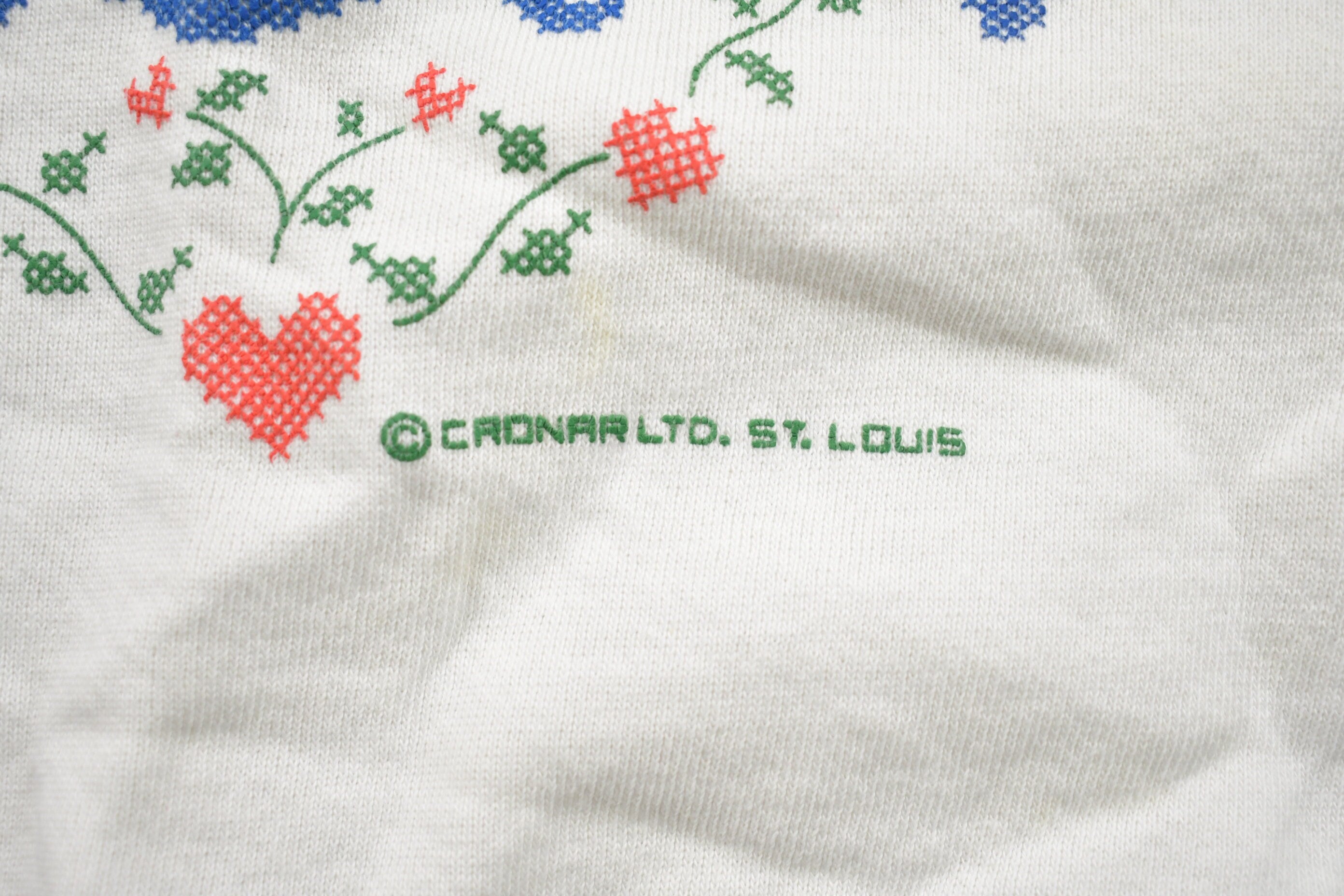 Vintage 1990s Cronar LTD. St. Louis Baseball Mom Sweater