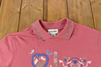 Vintage 1990s Alfred Dunner Cute Embroidered Crewneck
