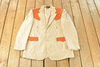 Vintage 1990s American Western Blazer Coat Men's Large