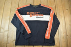 Vintage 1990s Harley Davidson Motorcycles Crewneck Sweatshirt Made In USA